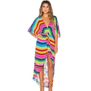 Serape Party Dress Small (runs big)